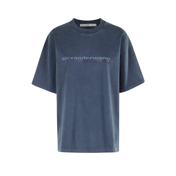 Alexander Wang Tops - Alexander Wang Oversized Navy Blue T-Shirt - NWT